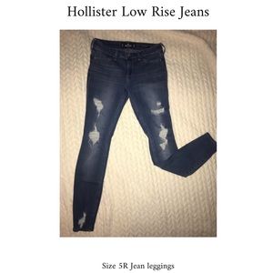 Hollister Low Rise Jegging size 5